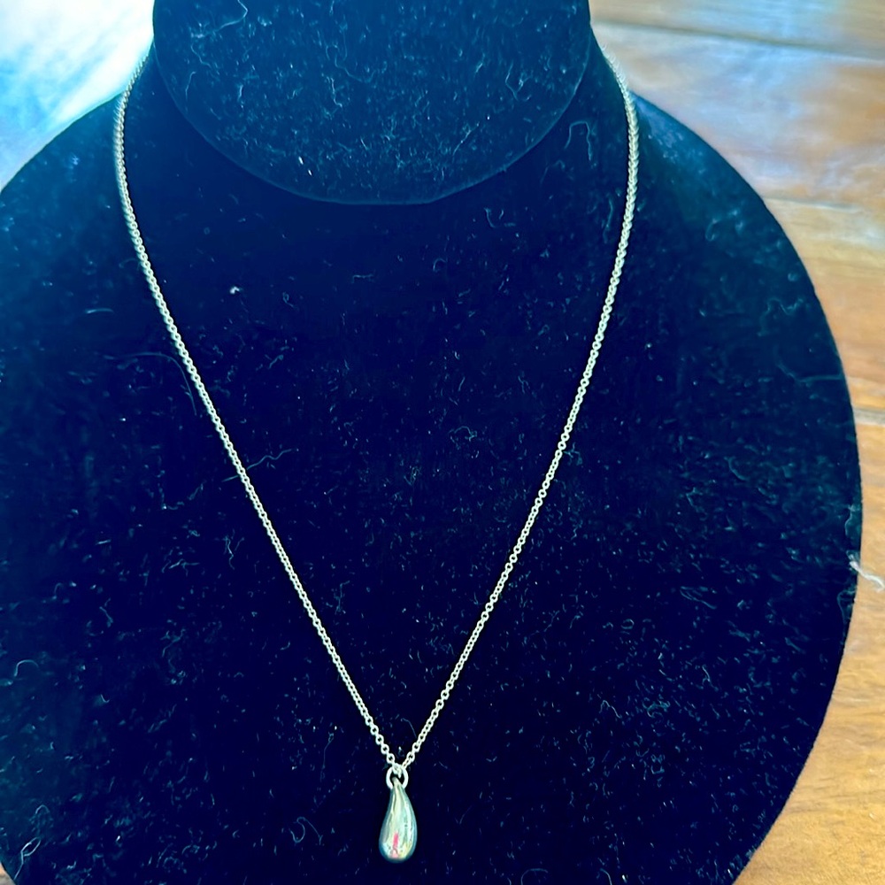 Tiffany and Company teardrop necklace